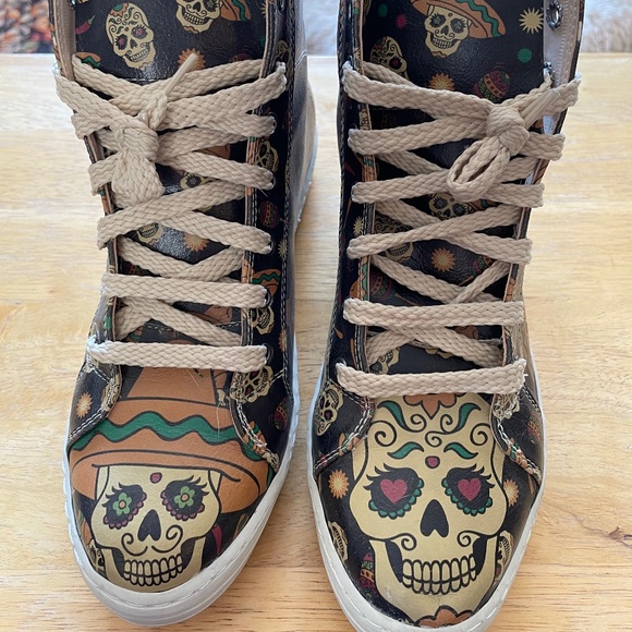 Goby scull Hightop Sneakers - Picture 7 of 8
